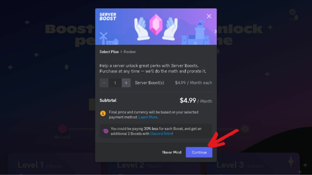 boost this server discord review